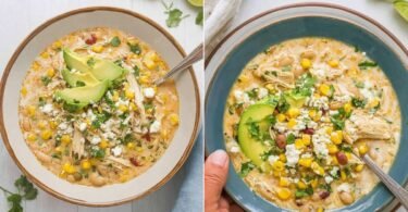 Mexican Street Corn White Chicken Chili recipe photo