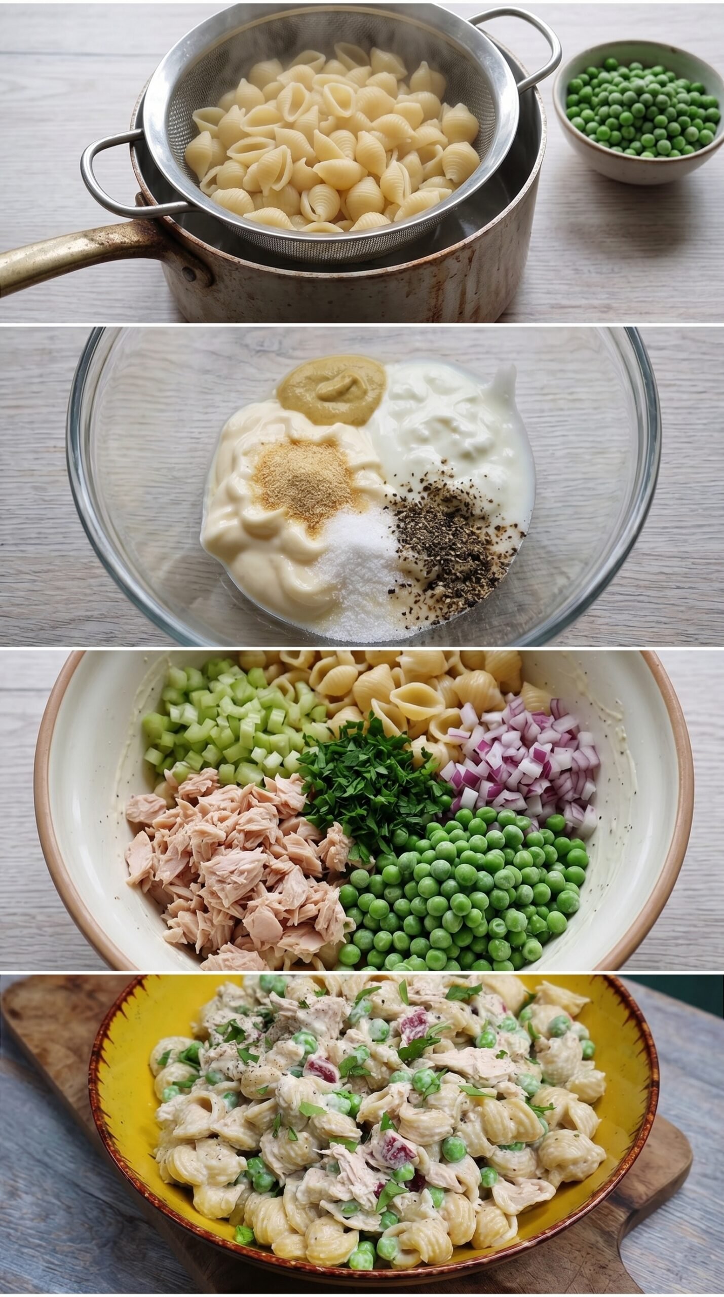 The Best Tuna Pasta Salad for a Healthy Tuna Pasta Salad Lunch recipe instructions