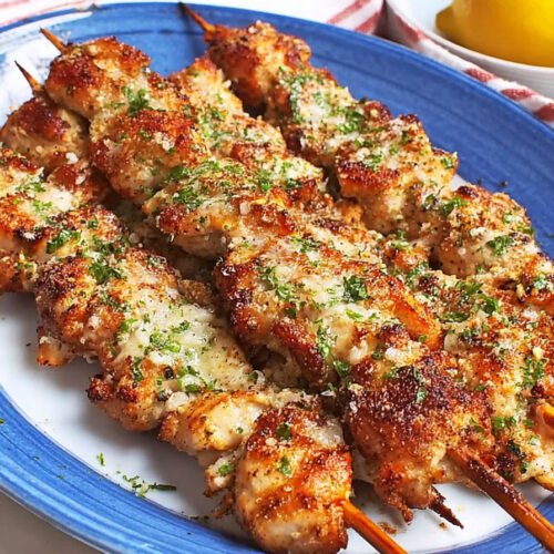 Lemon Garlic Butter Chicken Spiedini extra recipe photo
