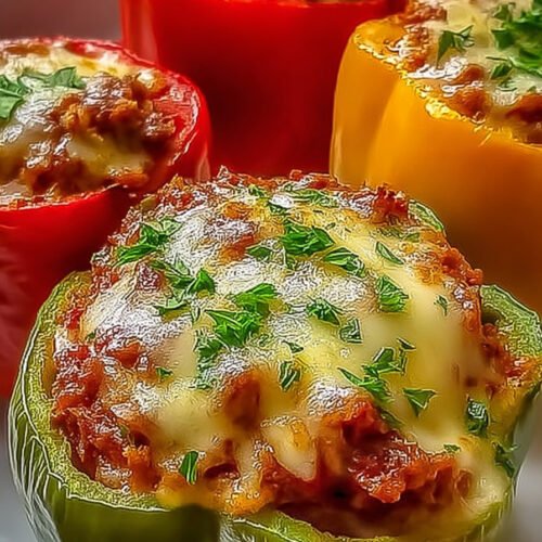 Keto Cream Cheese Stuffed Bell Peppers for an Easy Low Carb Dinner extra recipe photo
