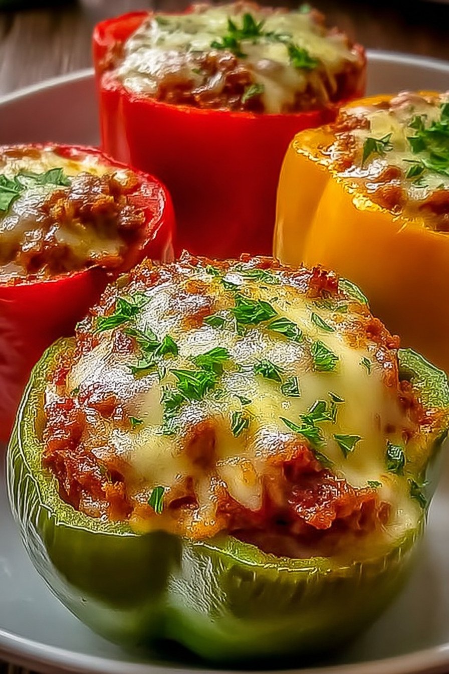 Keto Cream Cheese Stuffed Bell Peppers for an Easy Low Carb Dinner extra recipe photo