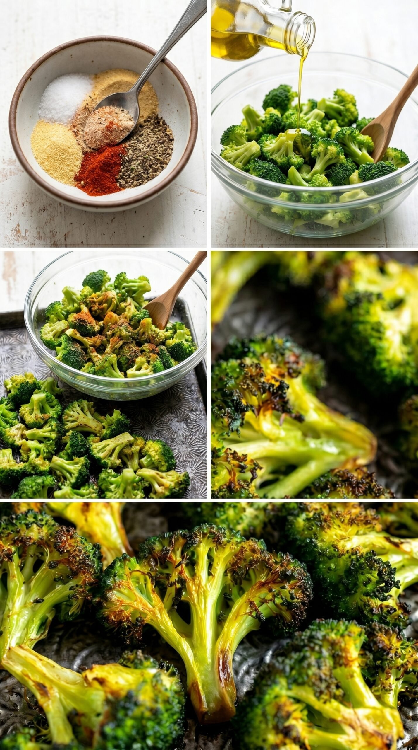 Oven Roasted Broccoli With Crisp Edges recipe instructions