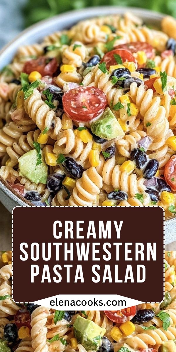 Zesty Southwestern Pasta Salad That’s Perfect for Any Occasion save this recipe
