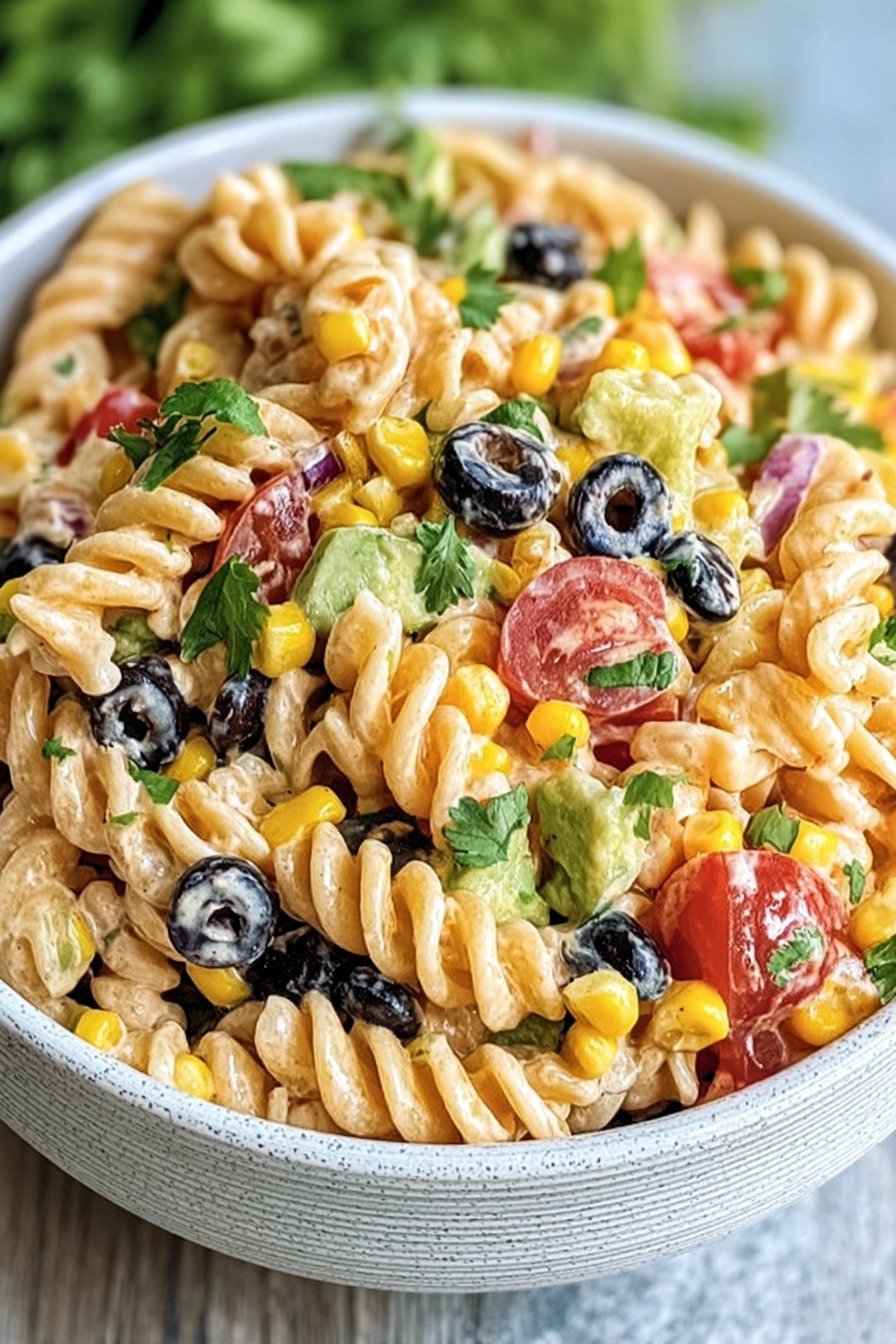 Zesty Southwestern Pasta Salad That’s Perfect for Any Occasion final result