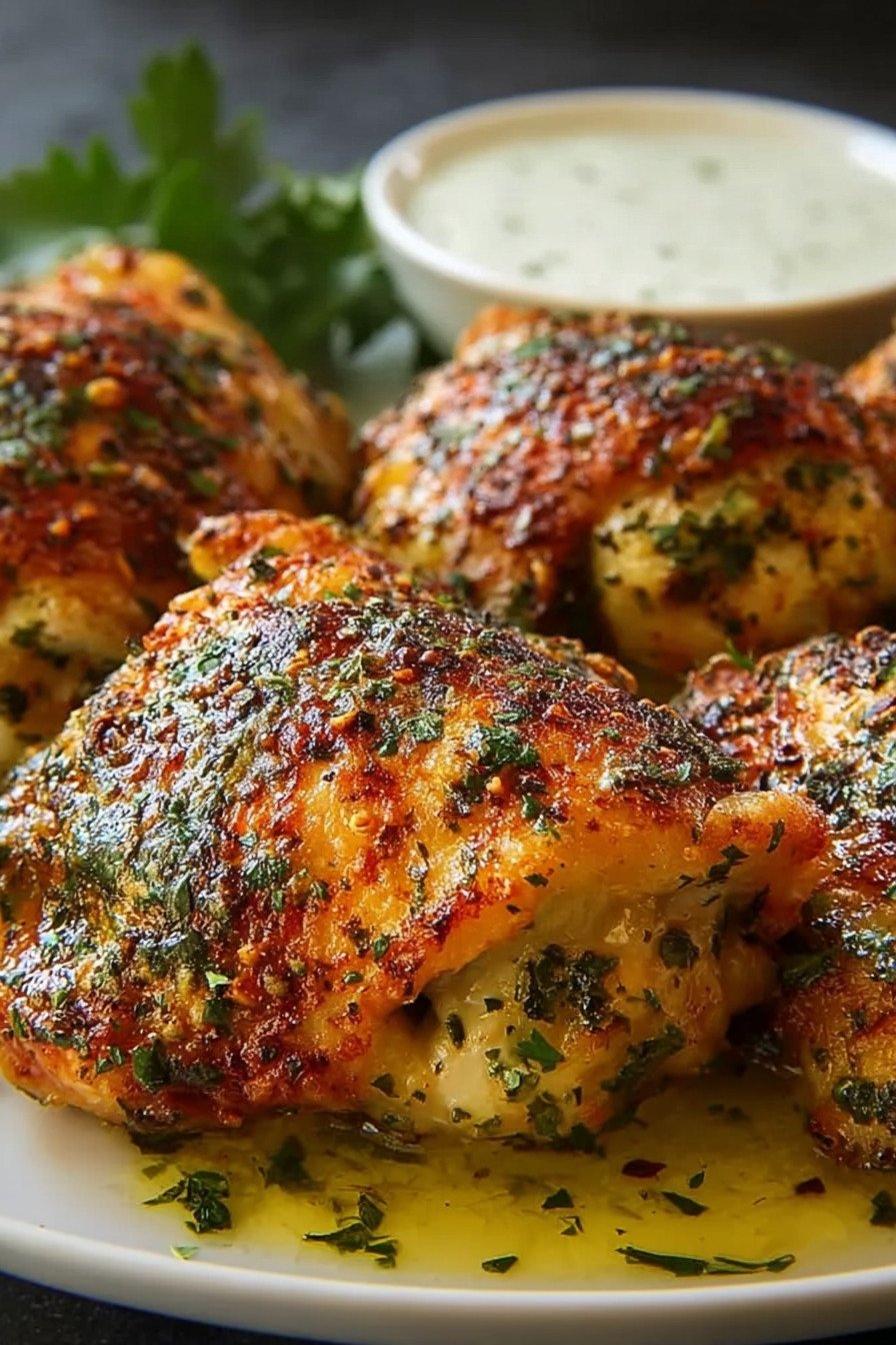 Ranch Chicken Thighs Bake for Juicy Oven-Baked Chicken extra recipe photo