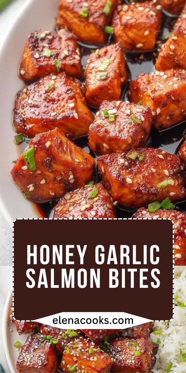 Mouthwatering Honey Garlic Salmon Bites: A 25 Mins Recipe You’ll Make Again and Again save this recipe