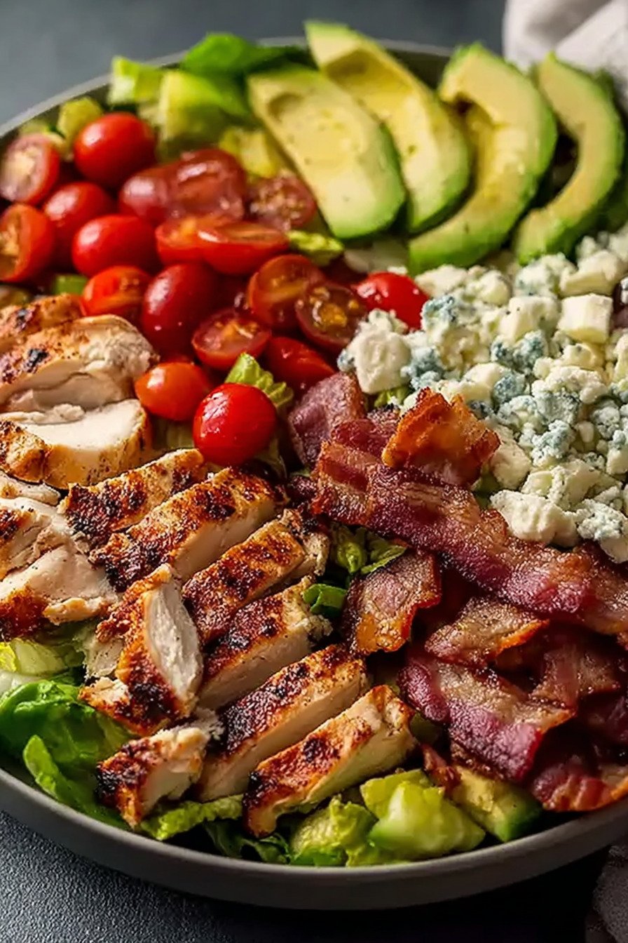 High Protein Chick Fil A Cobb Salad for a Healthy Cobb Salad Lunch recipe tips