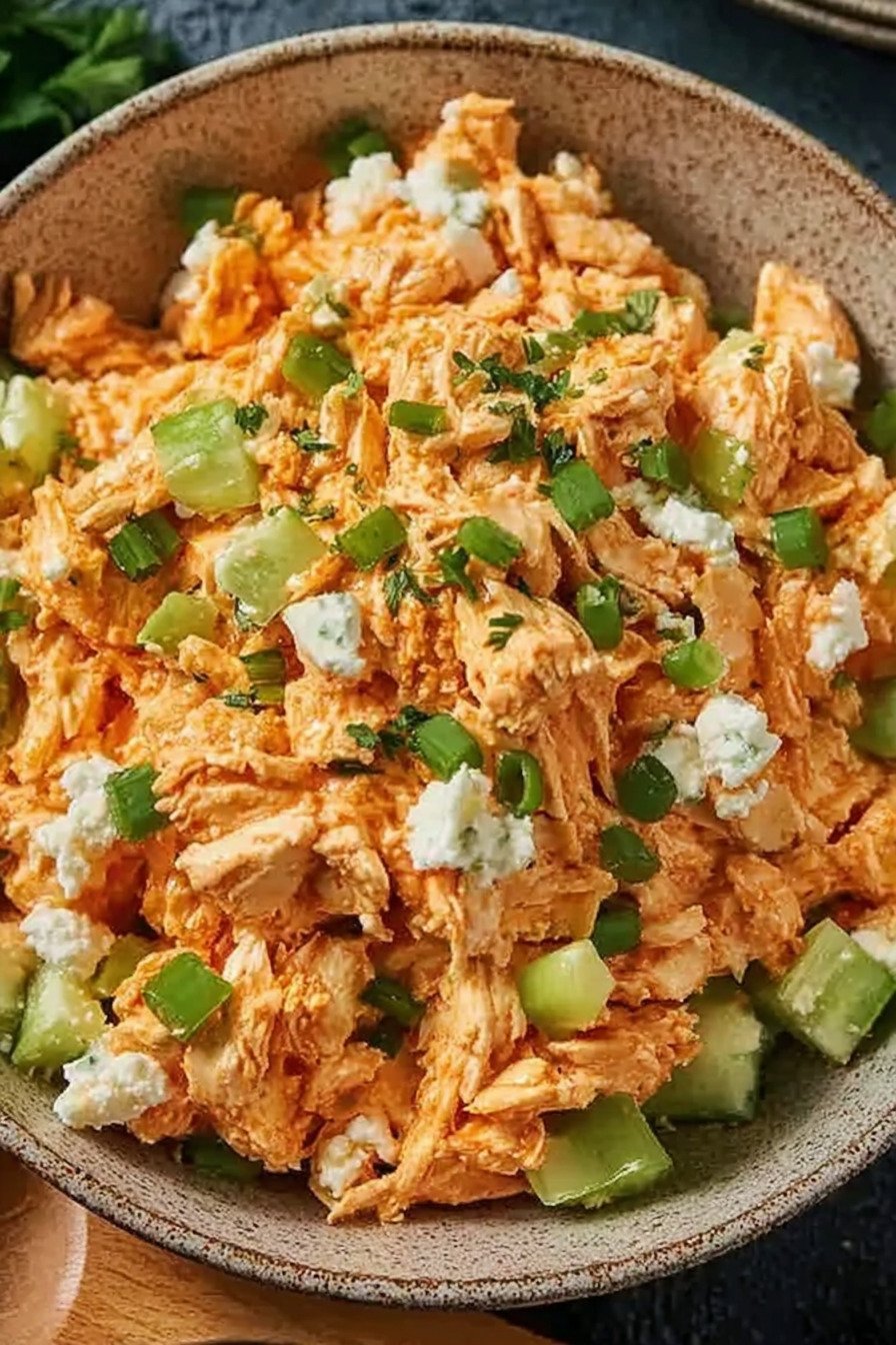 High Protein Buffalo Chicken Salad With Cottage Cheese recipe tips