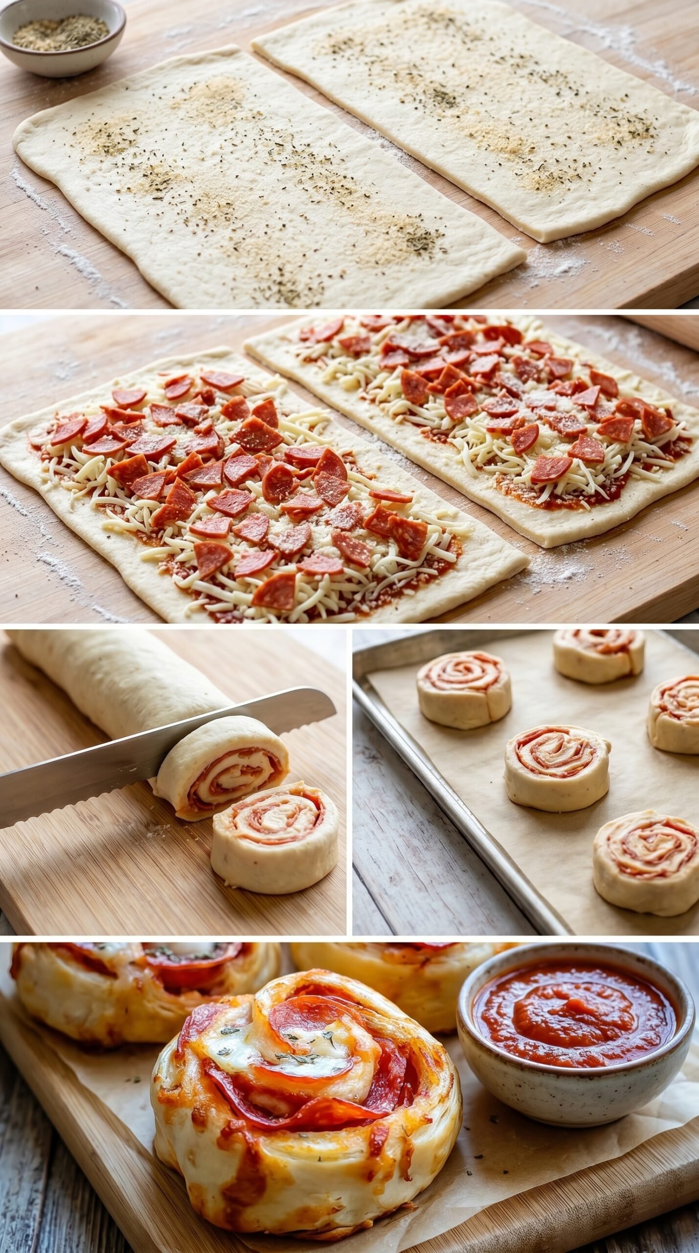 Easy Pepperoni Pizza Rolls for a Game Day Win recipe instructions