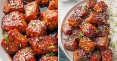 Mouthwatering Honey Garlic Salmon Bites: A 25 Mins Recipe You’ll Make Again and Again recipe photo