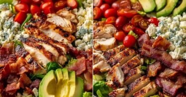 High Protein Chick Fil A Cobb Salad for a Healthy Cobb Salad Lunch recipe photo
