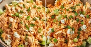 High Protein Buffalo Chicken Salad With Cottage Cheese recipe photo