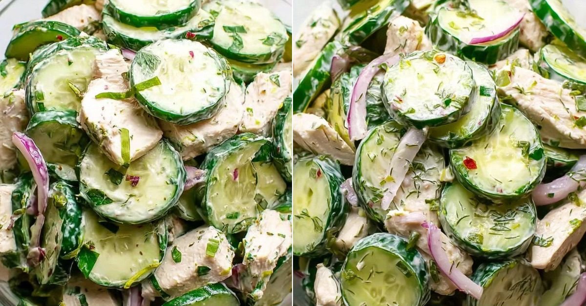 Delicious High Protein Cucumber Salad Recipe recipe photo