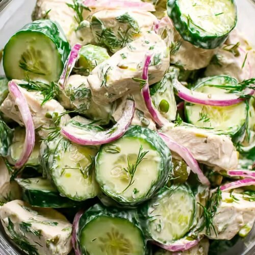 Delicious High Protein Cucumber Salad Recipe extra recipe photo