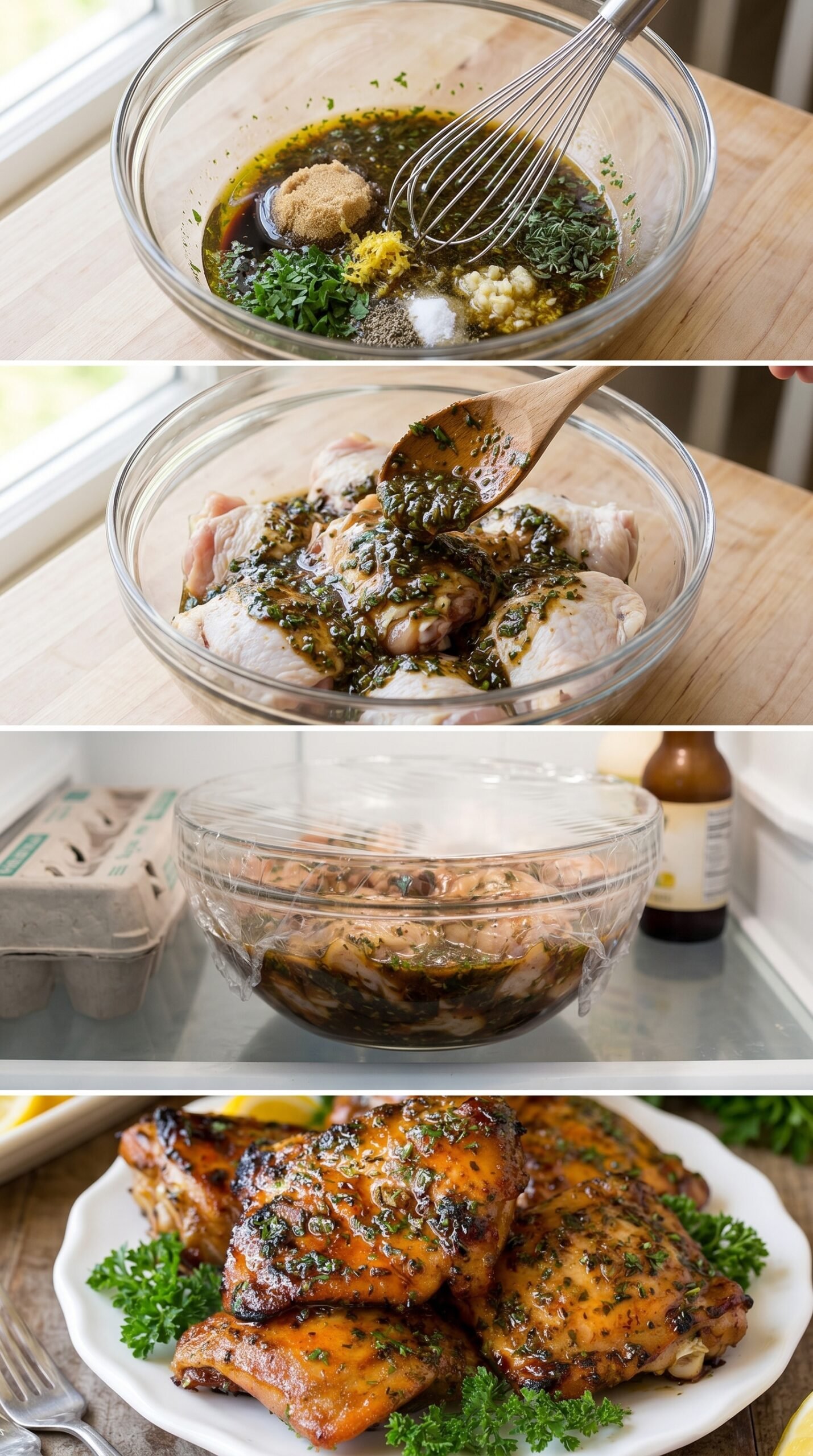 Chicken Thigh Marinade for Juicy, Flavorful Thighs recipe instructions