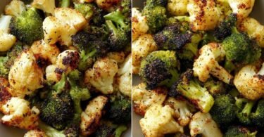 Roasted Broccoli & Cauliflower: A Flavorful Twist for Oven Roasted Broccoli and Cauliflower recipe photo