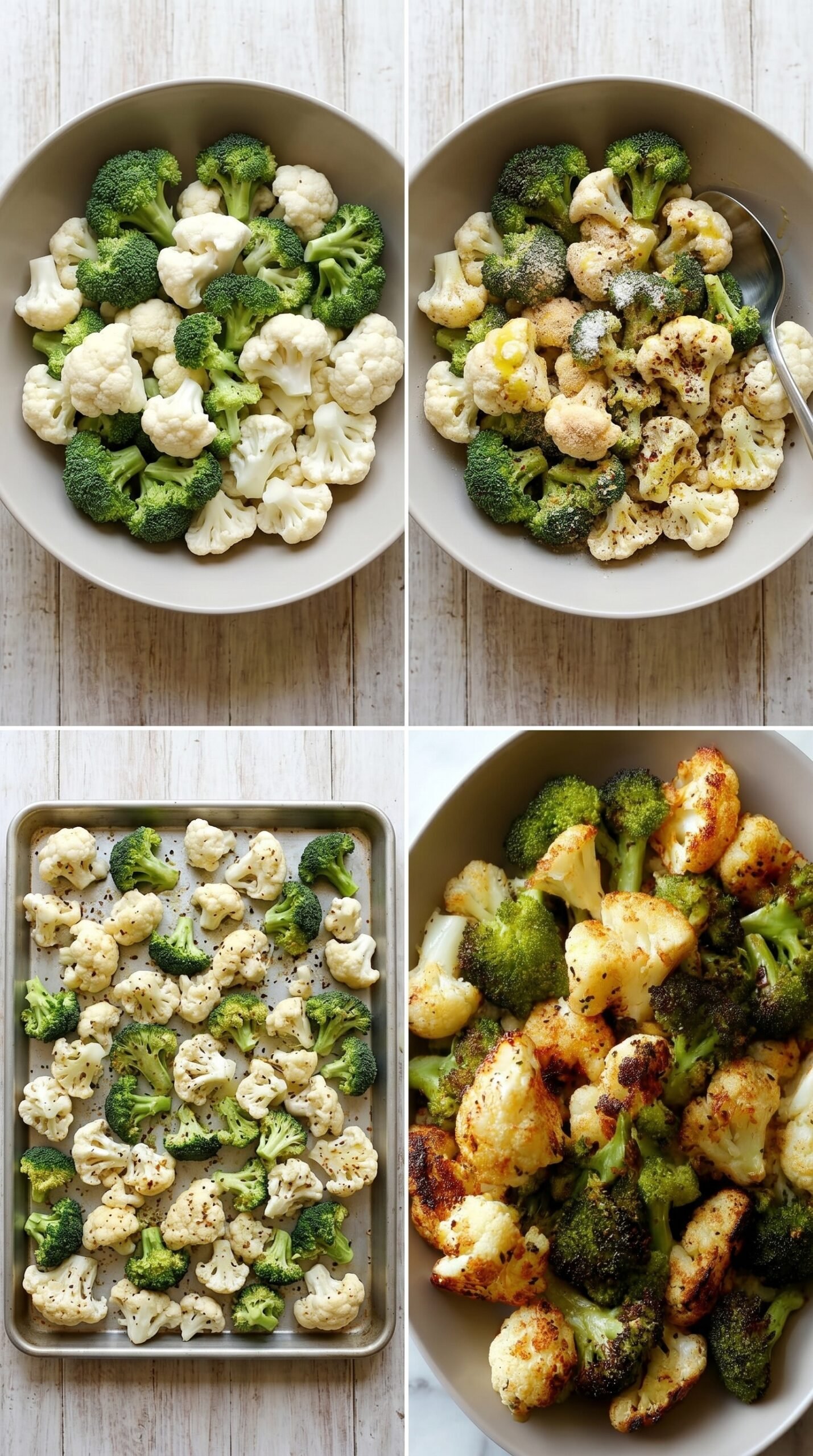 Roasted Broccoli & Cauliflower: A Flavorful Twist for Oven Roasted Broccoli and Cauliflower recipe instructions