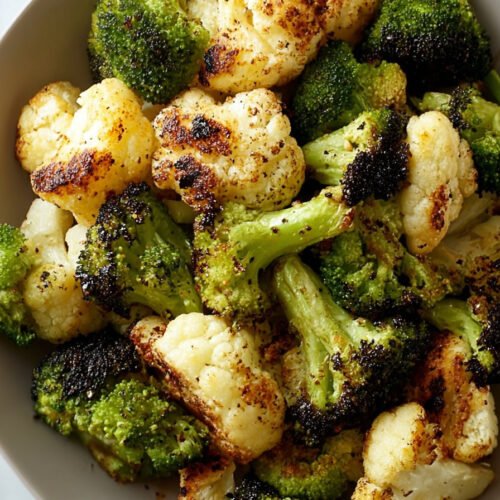 Roasted Broccoli & Cauliflower: A Flavorful Twist for Oven Roasted Broccoli and Cauliflower extra recipe photo