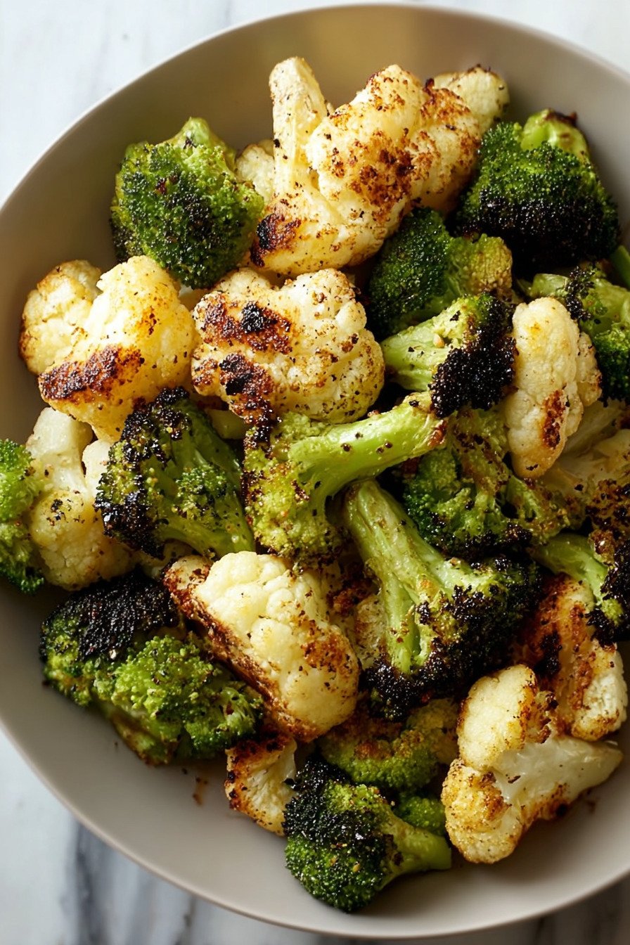Roasted Broccoli & Cauliflower: A Flavorful Twist for Oven Roasted Broccoli and Cauliflower extra recipe photo